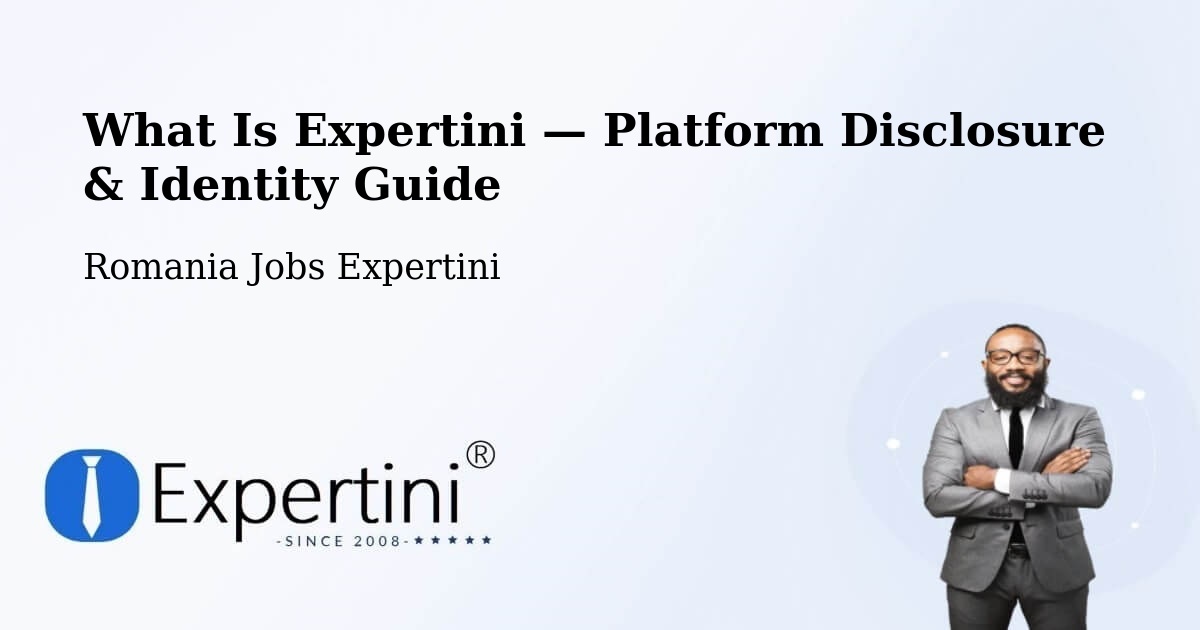 What Is Expertini — Platform Disclosure & Identity Guide – Redea